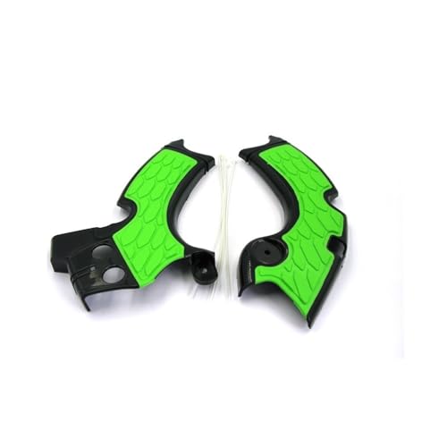 Protection de moteur KX250F 15-18 x-Grip cadre vert noir - 4