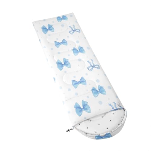 Bolsas de Dormir Feelyou para 3 Temporadas para Niños y Adultos, Impermeable, Ligera y Portátil con Saco de Compresión para Camping y Senderismo miniatura 3