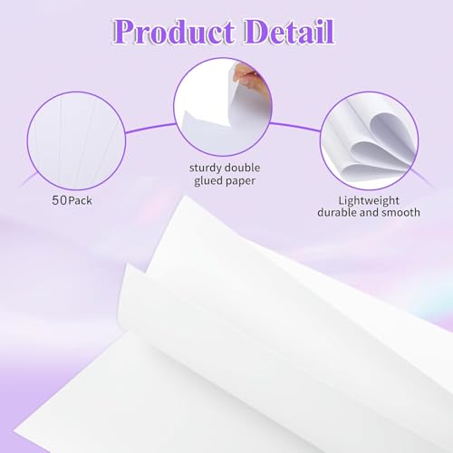 Image of Joyberg 50 Pack Poster Board, 11in x 14in White Poster Boards, Posterboard, Poster Board Paper for Crafts, DIY, Drawing