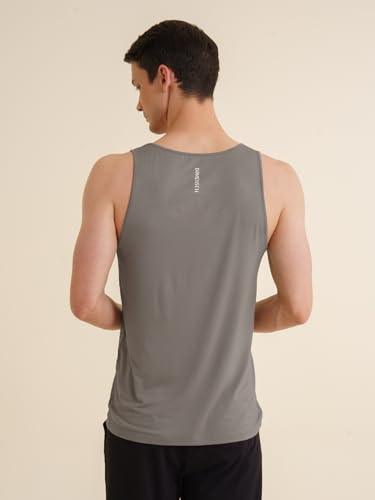 DAMENSCH Neo-Skin Round Neck Vest, Anti-Bacterial, Thermoregulating, Bamboo Spandex Shape Retaining Baniyan for Man, Soft and Sustainable Inner for Men