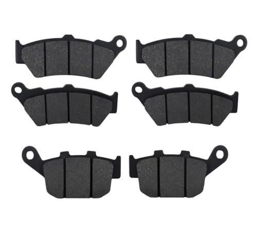 Plaquettes de frein moto anti sifflement pour Honda NTV 650 Deauville 2000