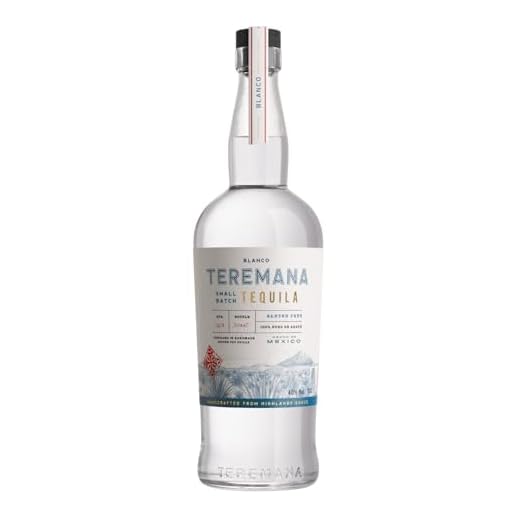 Teremana Blanco Tequila – 1 x 0,7l Small Batch Tequila – 40% Vol. – 100% reife Blaue Weber Agave – Helle, frische Zitrusfrüchte mit gerösteter Agave - Von Hand hergestellt