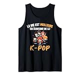 La vie est meilleure en écoutant de la K-Pop ! Ce tee shirt / pull décontracté est une déclaration original pour tout fan de k pop. Avec son design amusant, c'est le choix idéal pour un amateur de culture musique coréenne, danseur et passionné de K-drama
