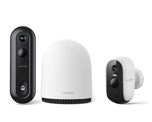 WUUK Battery Doorbell Camera and Outdoor Security