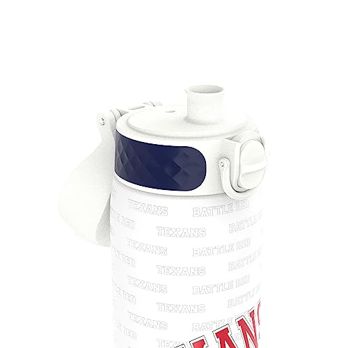 Ion8 NFL Houston Texans Lightweight Steel Water Bottle, 600 ml/20 oz, Non-Insulated, Leak Proof, Easy to Open, Secure Lock - Image 3