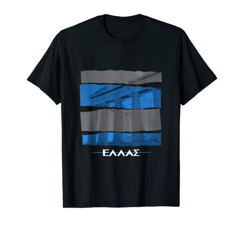 Beautiful Hellas Greece Holiday Ancient Greek Ellas T-Shirt