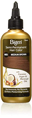 Bigen Semi Permanent Hair Color, #MB3 Medium Brown, 3 oz (Pack of 2) miniatura 1