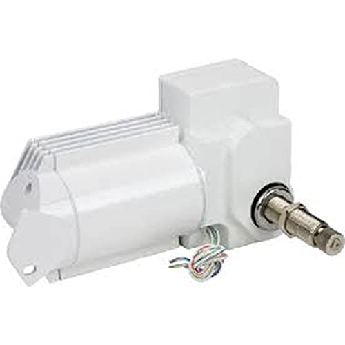Image of Sea-Dog 412128W-3 MRV Wiper Motor - 80 Sweep, 2.5 inch Shaft Length, White