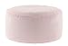 Produktbild Brandsseller Outdoor Pouf Sitzhocker Sitzsack für drinnen und draußen aufblasbar - 55 x 25 cm - Farbe: Rosa
