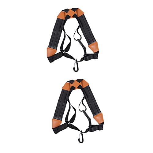 Harnais double pour saxophone alto et ténor avec coussin