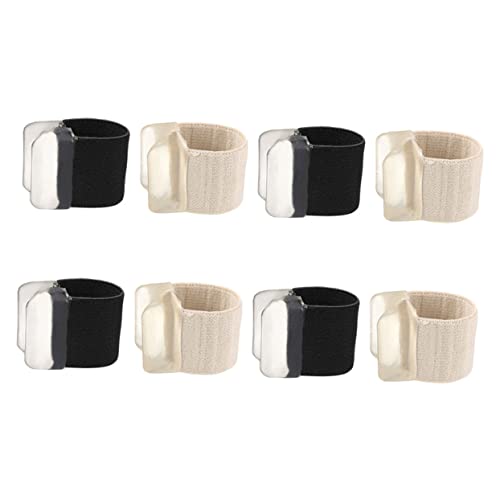 BEBEMOKO Men's Toe Separators Toe Separators for Bunions 4 Pairs Comfortable Foot Care