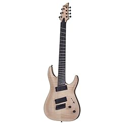 Schecter 1366 Guitare électrique solide 7 cordes Naturel brillant - Les Beatles, Paul McCartney, John Lennon, RIngo Starr, George Harrison