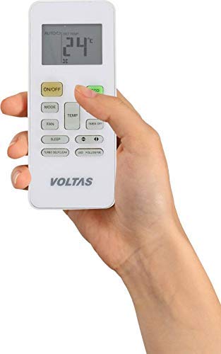 Image of Voltas 1 Ton 3 Star Inverter Split AC (Copper, 123V LZK, White)