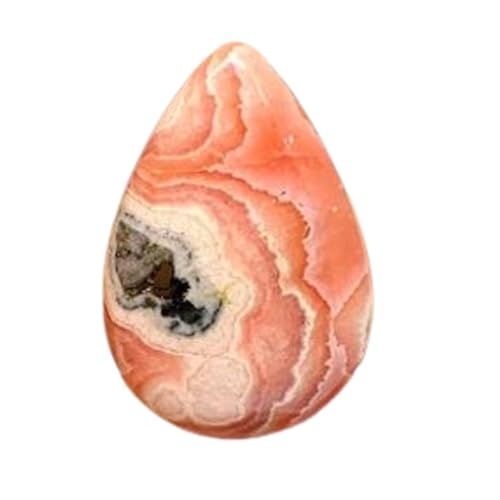 Rhodochrosite gemme poire 32mm pour créer votre bague de mariage ou un pendentif artisanal