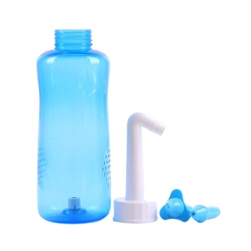 Higienizador Nasal Lavador 300ml - Opção Eficaz para Alergias, Sinusite, Rinite e Gripes - Ideal par