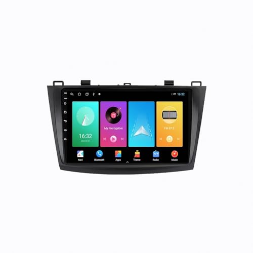 Autoradio GPS Mazda 3 2011 à processeur 8 cœurs et puce audio DSP intégrée