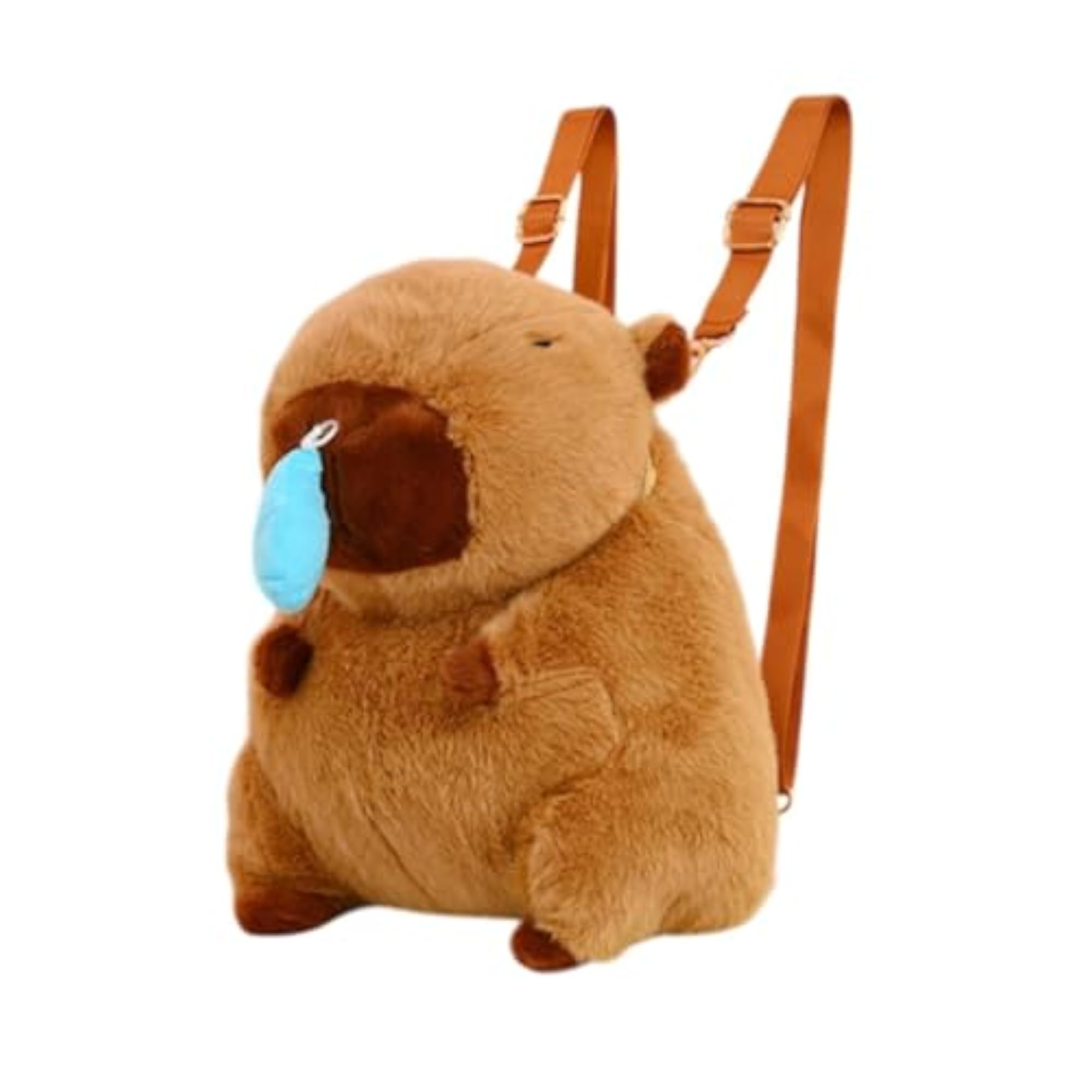 Plush Capybara Stuffed Animal Backpack for Men