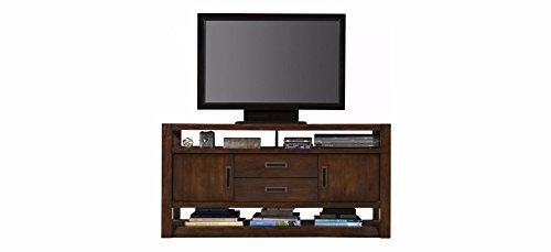 Image of APRODZ Solid Wood Strasbourg TV Stand Cabinet for Home | TV Unit for Living Room
