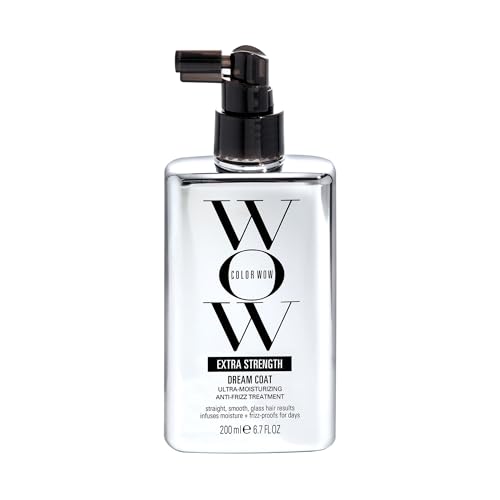 Color Wow Dream Coat Extra Strength - Spray antiencrespamiento y protección térmica hasta 3 lavados - Spray abrillantador para cabello liso y suave - Sin sulfatos, sin parabenos, cruelty-free - 200ml