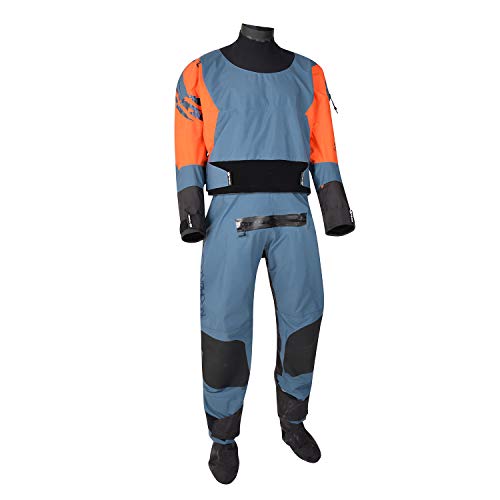 Typhoon Multisport 5 Rapid Drysuit Dry Suit with Convenience Zip & Free Underfleece