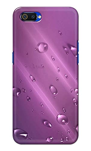 Image of PRINTFIDAA Water Bubbles in Lilac Background Printed Designer Hard Back Case Cover for Realme C2 / Oppo A1K, RMX1941, CPH1923 -(SS) MVN1005