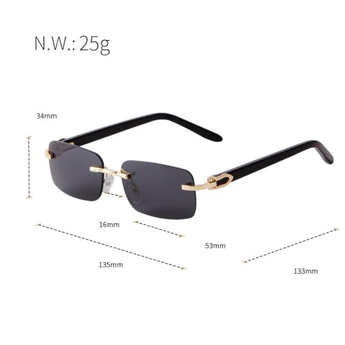 Lunettes de soleil carrées légères pour soulager la pression du nez