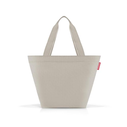 Gym Bag Femme Reisenthel Shopper M Herringbone Sand, sac fourre-tout de taille unique