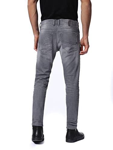 Diesel Tepphar R39N8 Jean slim pour homme Carrot, gris, 27W x 30L