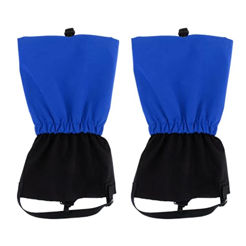 Gepnoo Coberturas Altas para Caminhadas para Botas Ao Ar Livre à 'água, Azul real, 36cm.