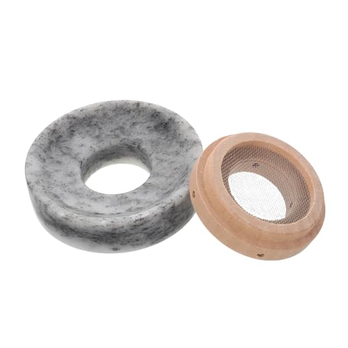 VALICLUD Moxibustion Jade Ring Portable Device for Pain Relief Heat Patches for Belly Button Therapy