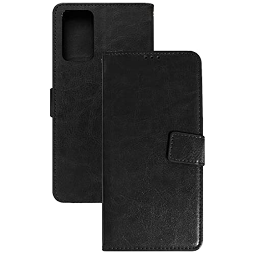 Image of Flip Cover Compatible with Realme X7 Max 5G / Realme GT 5G | Premium Leather Finish | Inbuilt Pockets & Stand | Flip Cover Back Case for Realme X7 Max 5G / Realme GT 5G (Black)