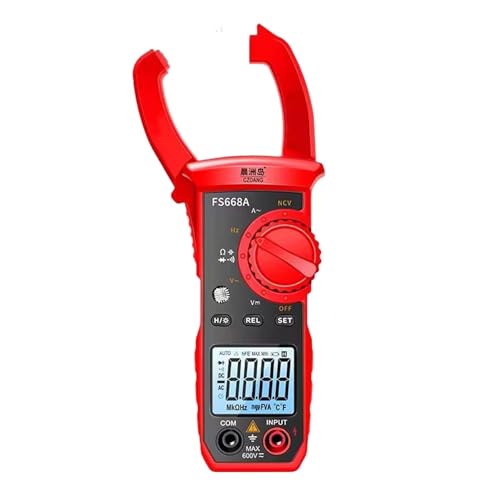 Zynphancer クランプメータ 電流測定 多機能マルチメーター 自動車診断用 真実RMS デジタル表示 オートレンジ ローパスフィルター 低入力インピーダンス バックライト付き 安全設計 プラスチック製 黒色