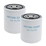 DUZFOREI 2Pcs Oil Filter, Replacement for Kubota B F FZ RTV KX Series, Replacement for Grasshopper