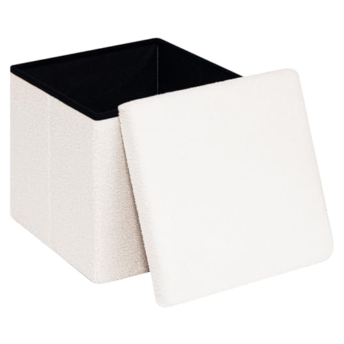 Design Pieghevole Salvaspazio: Facile da montare e ripiegare, questo pouf salvaspazio è ideale per chi ha poco spazio. Si conserva comodamente quando non viene utilizzato