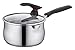 wok Pot de cuisson en acier inoxydable de lait 304 boîte de cuisson à soupe en bas à soupe verticalement à soupe électromagnétique Feu Générale (Size : 16cm)