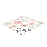 LOLIPPYY Blumen Vogel aufnäher zum Aufbügeln Hitzebeständige Transfers für Flexible Waschfeste Bügelbilder für Kinderkleidung DIY Kleidung Dekorieren Bogen Patches