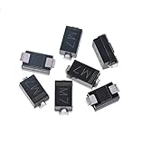  Jxjamp {Piezas electrónicas} 100PCS DIODE M7 1N4007 SMD 1A 1000V IN4007 Diodo rectificador {reemplazable}