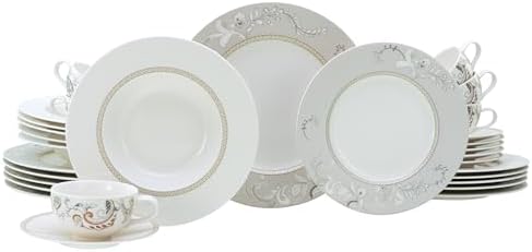 CreaTable, 22897, Serie ZOO, 3-teiliges Geschirrset, Kinderservice aus Porzellan, spülmaschinen- und mikrowellengeeignet, Made in Europe