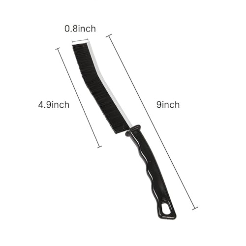 Generic Escova de limpeza de fendas, 6 peças, limpador de argamassa fina, nova ferramenta de limpeza