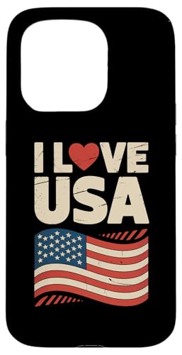 I Love USA AJvCh tbO fBXvC X}zP[X iPhone 15 Pro p