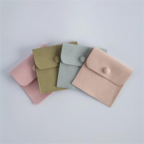 Evita nudos en tu collar con estas bolsas embalaje joyería terciopelo pequeñas 5