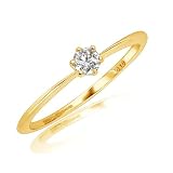 [ララクリスティー] ダイヤモンド フォーエバー FOREVER リング 天然ダイヤモンド 0.1ct 7号 K18 イエローゴールド PLATINUM プラチナム コレクション lr71-0003-yg-07
