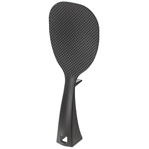 山崎実業 立って置ける しゃもじ タワー ブラック 2872