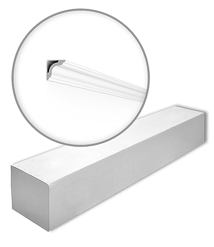WT5 WALLSTYL Cornice - 24 Pieces (48 m) - 52 x 52 x 2000 mm - NOËL & MARQUET - a Brand of NMC - High Density Polystyrene