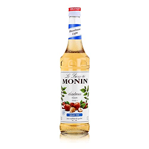 MONIN Haselnuss Zuckerfrei (1 x 0,7l) – Zero‑Sugar Gourmet Hazelnut – Premium Zutat für Kaffee, Lattes, Shakes & Cocktails – vegan & kalorienarm MONIN Haselnuss Zuckerfrei (1 x 0,7l) – Zero‑Sugar Gourmet Hazelnut – Premium Zutat für Kaffee, Lattes, Shakes & Cocktails – vegan & kalorienarm