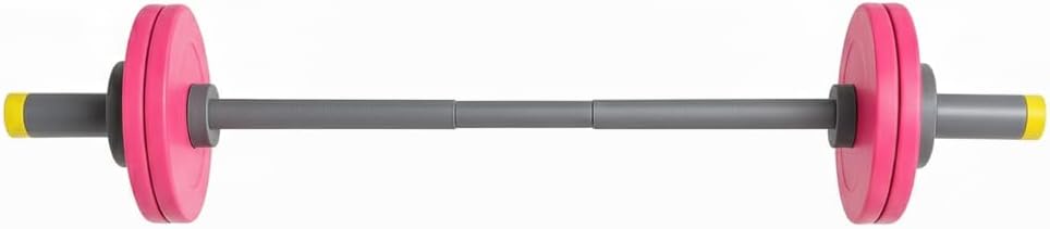 WOD Toys® Pink Barbell Mini - Adjustable Barbell Toy Weight Set for Kids Fitness, Weightlifting and Power lifting - Safe, Durable Kids Gym Workout and Exercise Equipment for Toddlers and Children