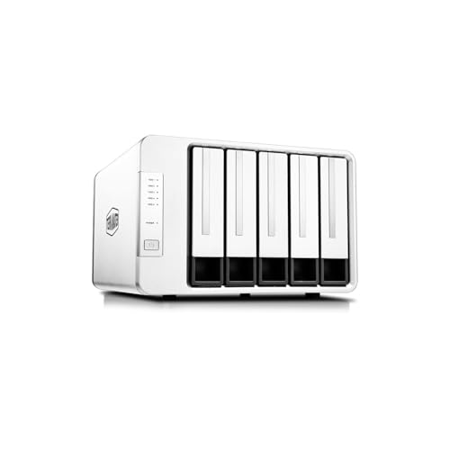TERRAMASTER D5-310 USB3.1 Type-C 5ベイ 外付けHDDケース ハードウェアRAID 120TB対応 高速転送 RAID5/0/1/10/シングル モード対応 静音設計 Windows/macOS/Linux対応 メーカー直営店「HDD付属なし」