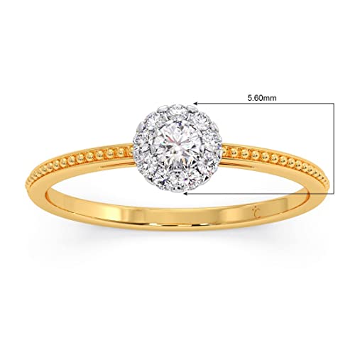 Image of Candere by Kalyan Jewellers Cubic Zirconia Ring for Women
