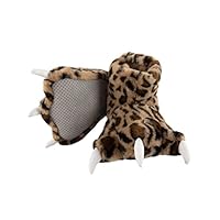 Lazy One Animal Paw Slippers for Kids and Adults, Fun Costume for Kids, Cozy Furry Slippers