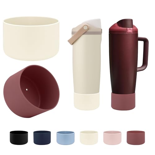 LUCKINEE 2Pcs Silicone Boot Base for Owala Freesip Sway 30oz & 40oz Tumbler